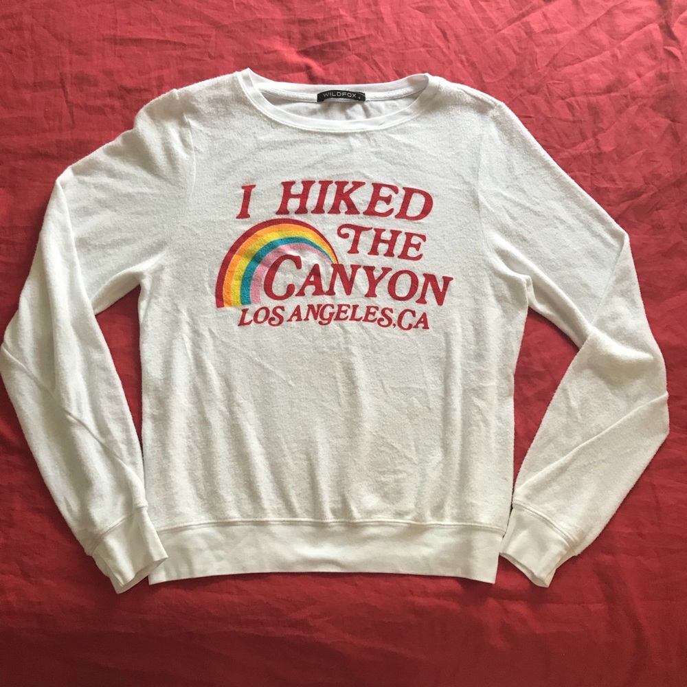 Wildfox I Hiked The Canyon LA Sweatshirt